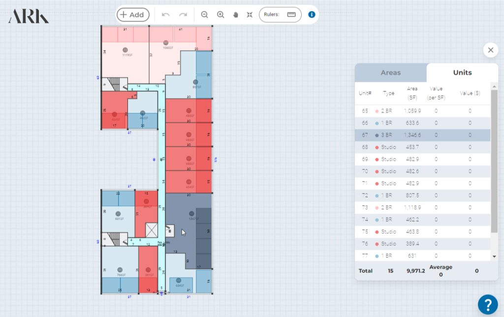 ark design ai floor plan by fischer and makooi architects