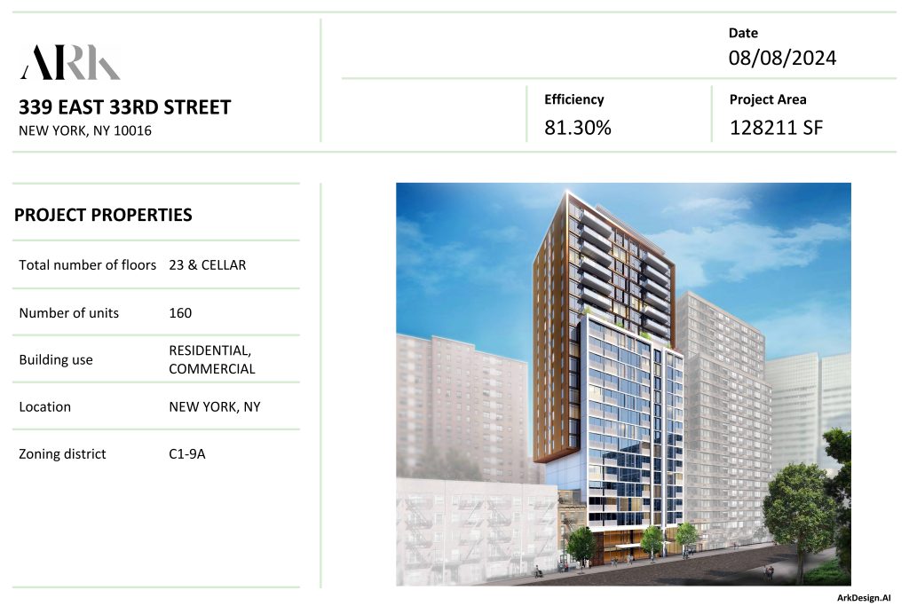 Project Report of GF55 Architects on ArkDesign.AI